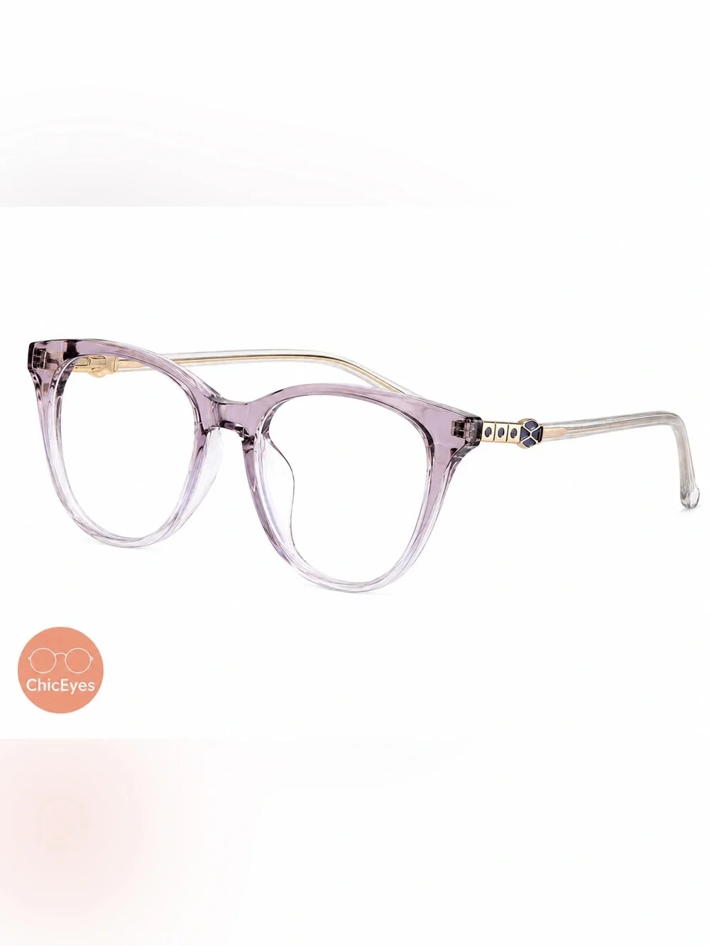 Blue Light Blocking Glasses in Champagne or Lilac